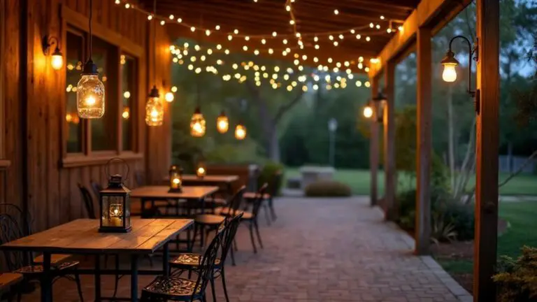 farmhouse rustic outdoor lighting