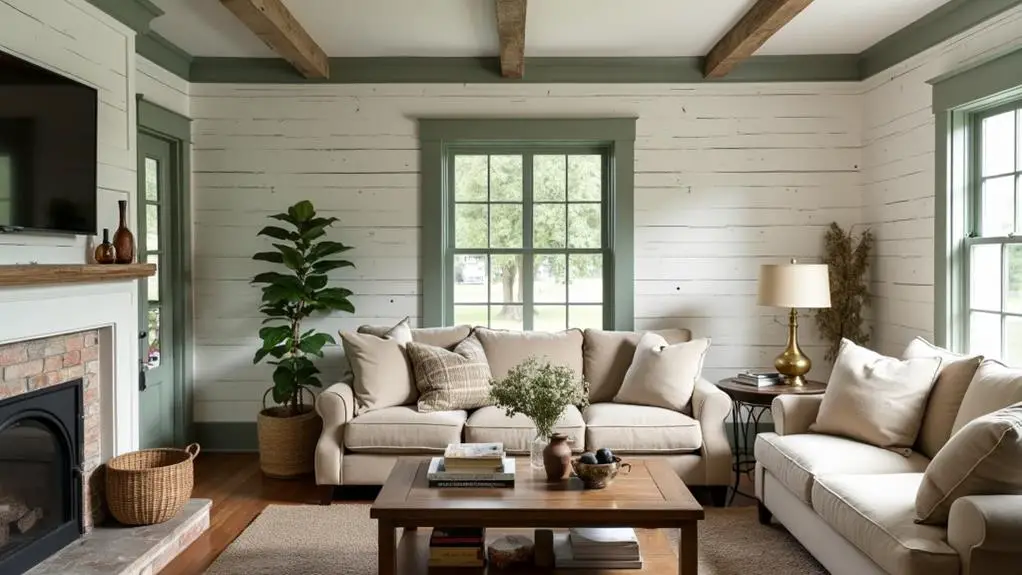 farmhouse shiplap color ideas
