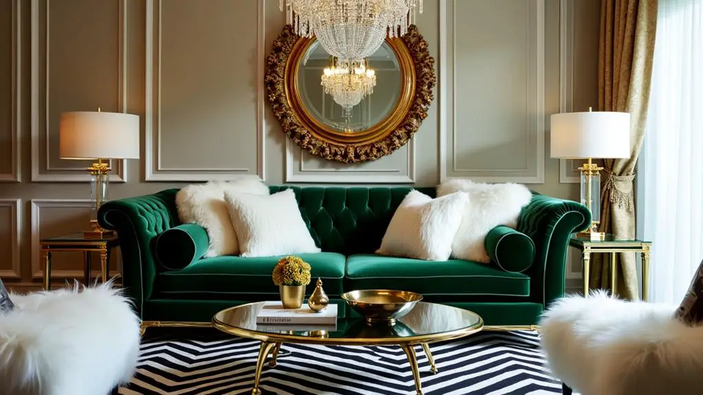 glamorous golden age interiors