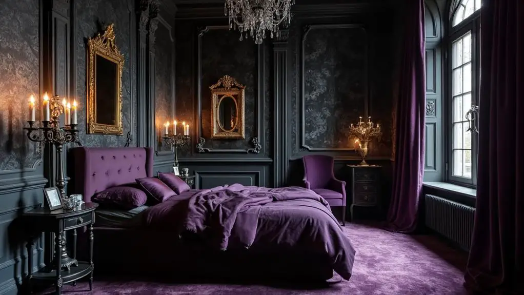 gothic wall treatment styles