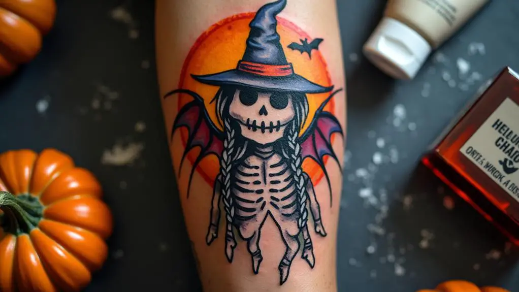 halloween tattoo care tips