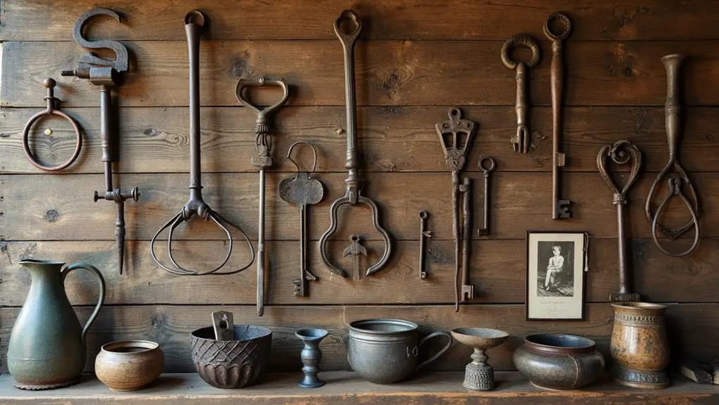 handcrafted wooden art pieces
