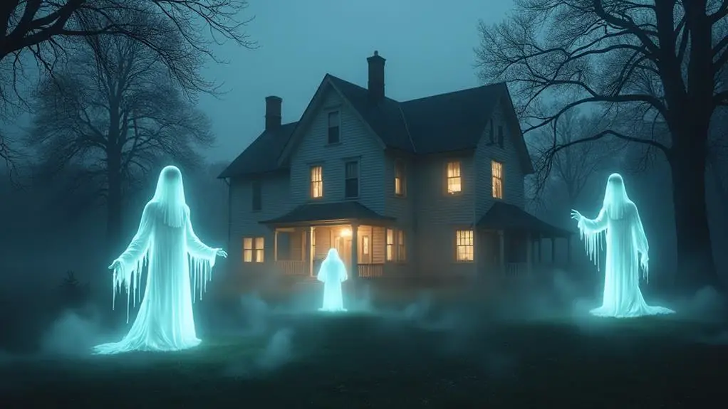 haunting visions and shadows