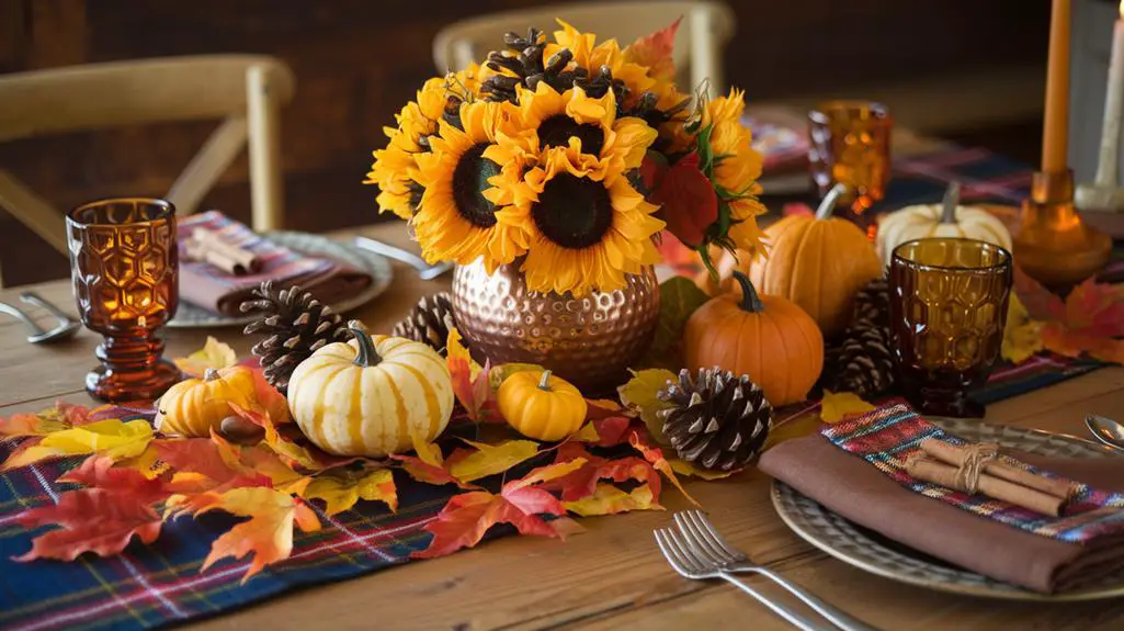 holiday table setting ideas