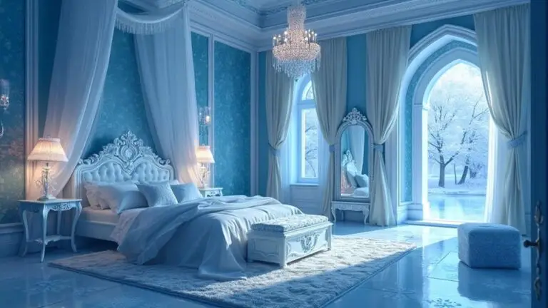 ice palace bedroom makeover