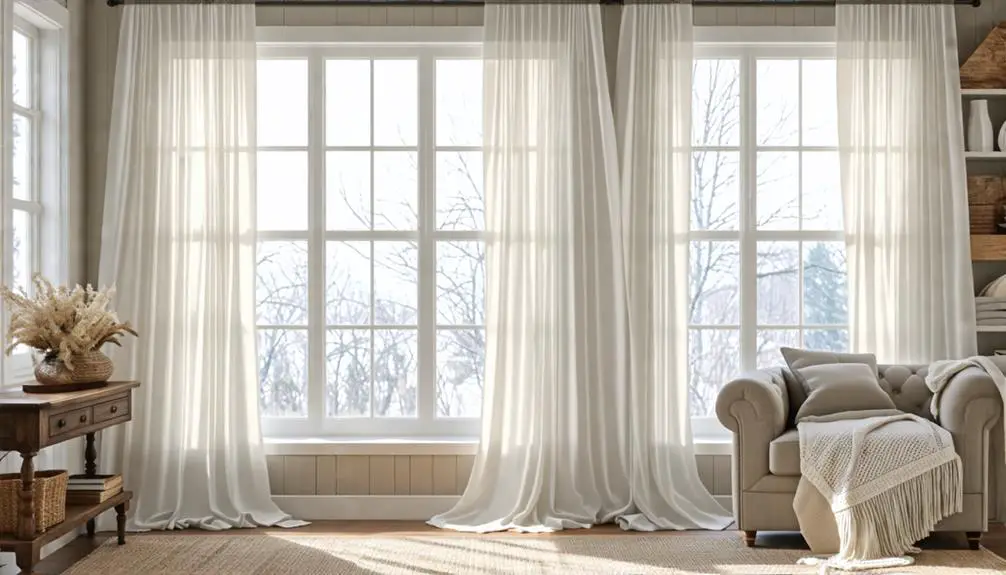 ideal curtain length guide