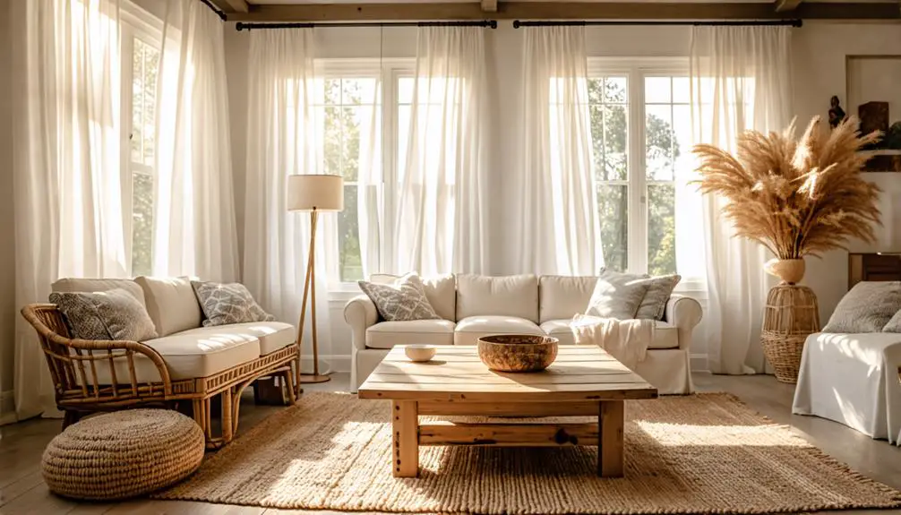 illuminate spaces with sheers