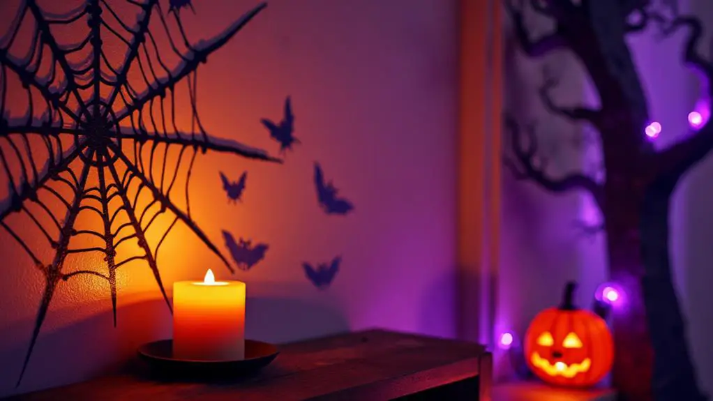 illuminated wall decoration ideas