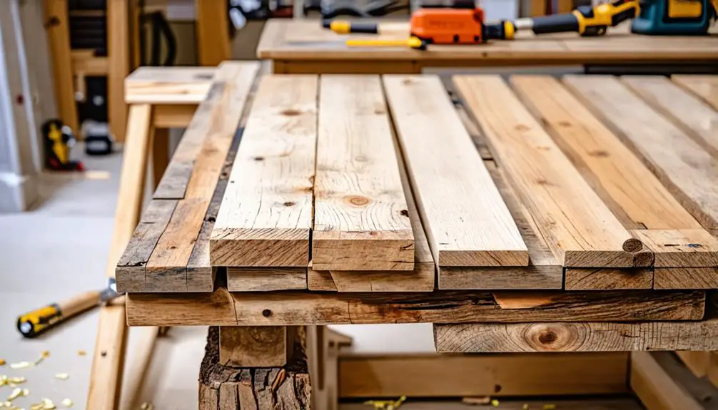 include table top planks