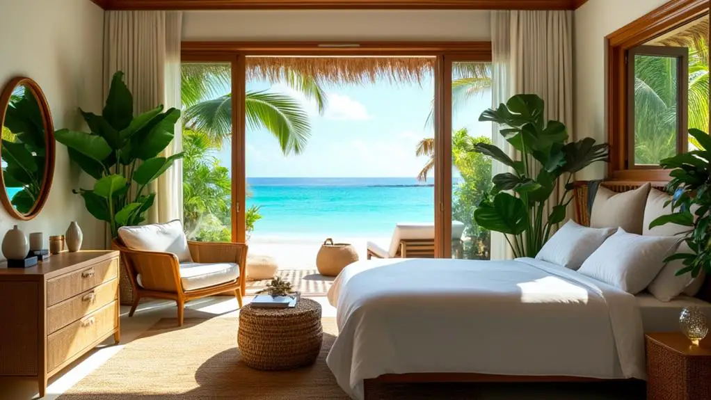 indoor paradise with lush plants
