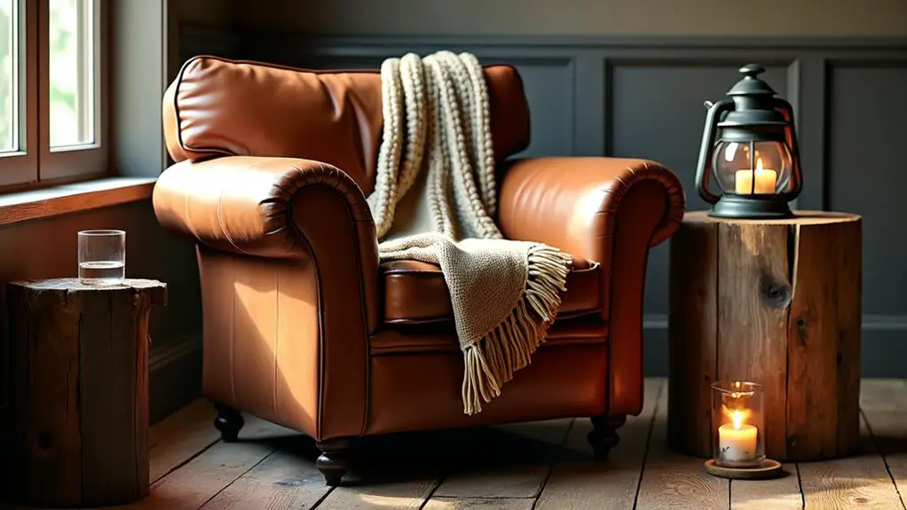 inviting rustic seating choices