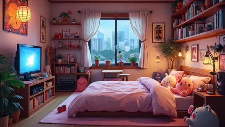 japanese pop culture interiors