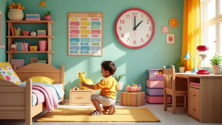 kids learning time management