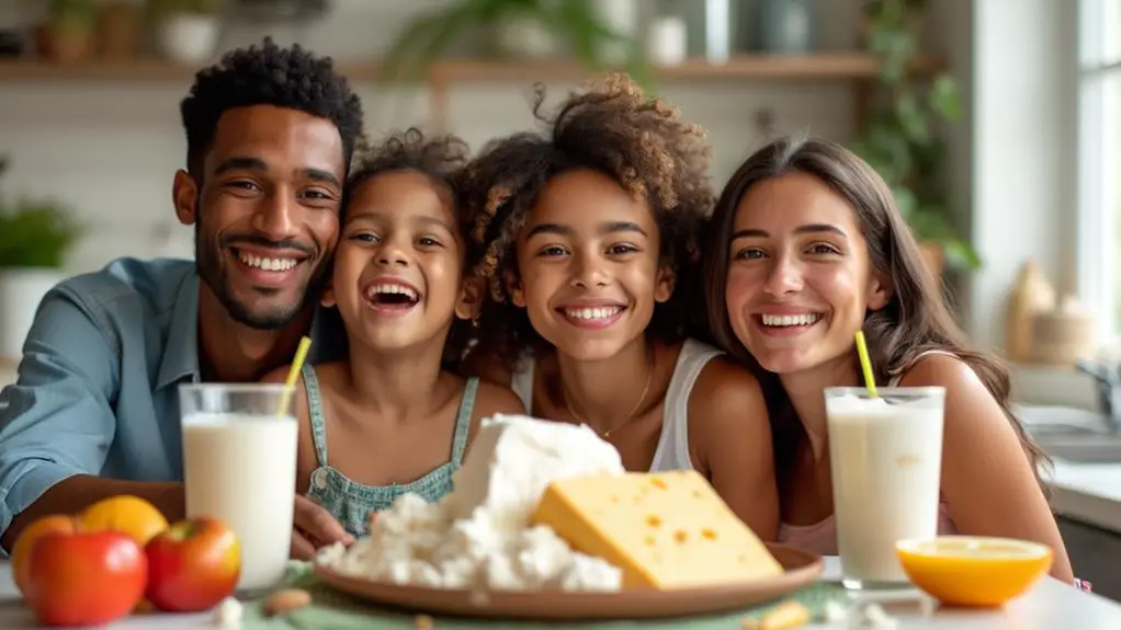 lactose free family food options