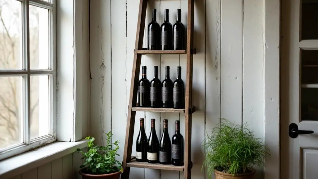 ladders transformed into holders