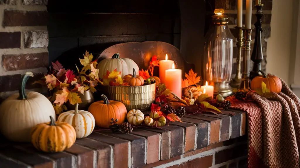 layered autumn display techniques
