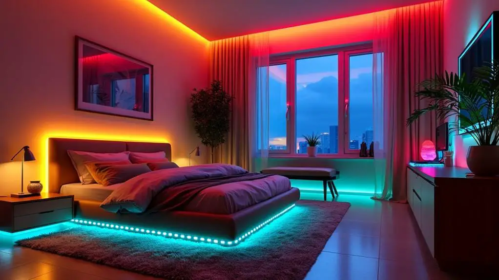 led aesthetics color psychology