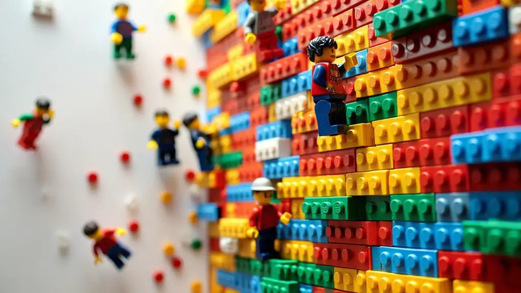 lego wall art project