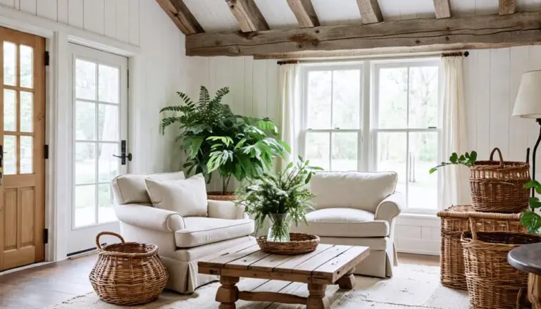 light and airy decor
