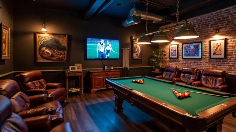 masculine man cave designs
