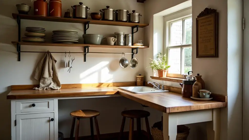 maximize small kitchen space