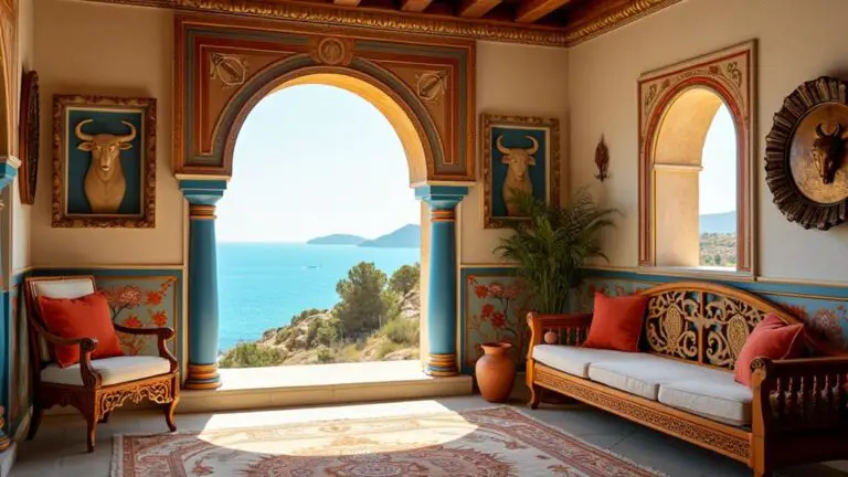 minoan inspired room transformations
