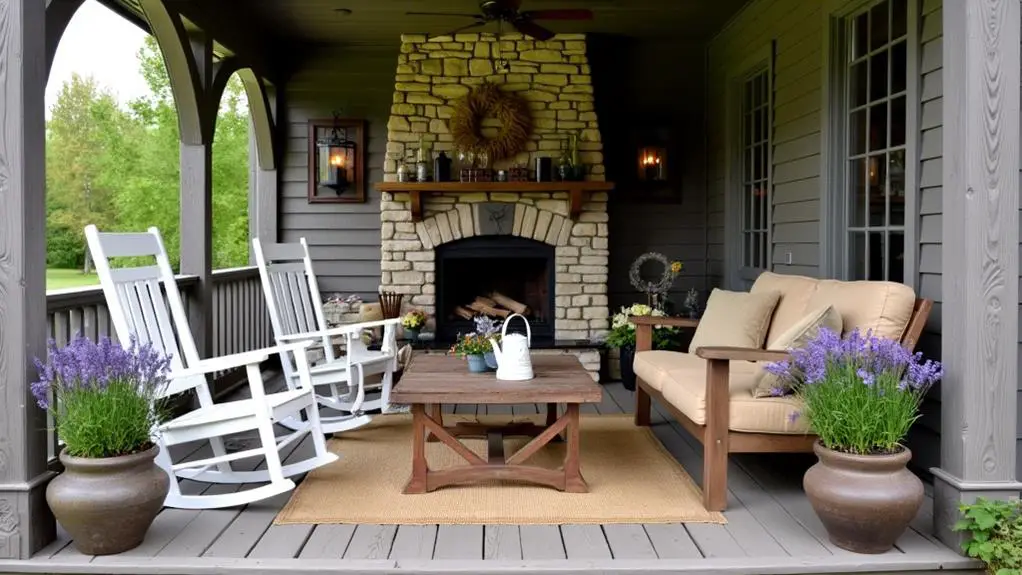 natural elements and finishes