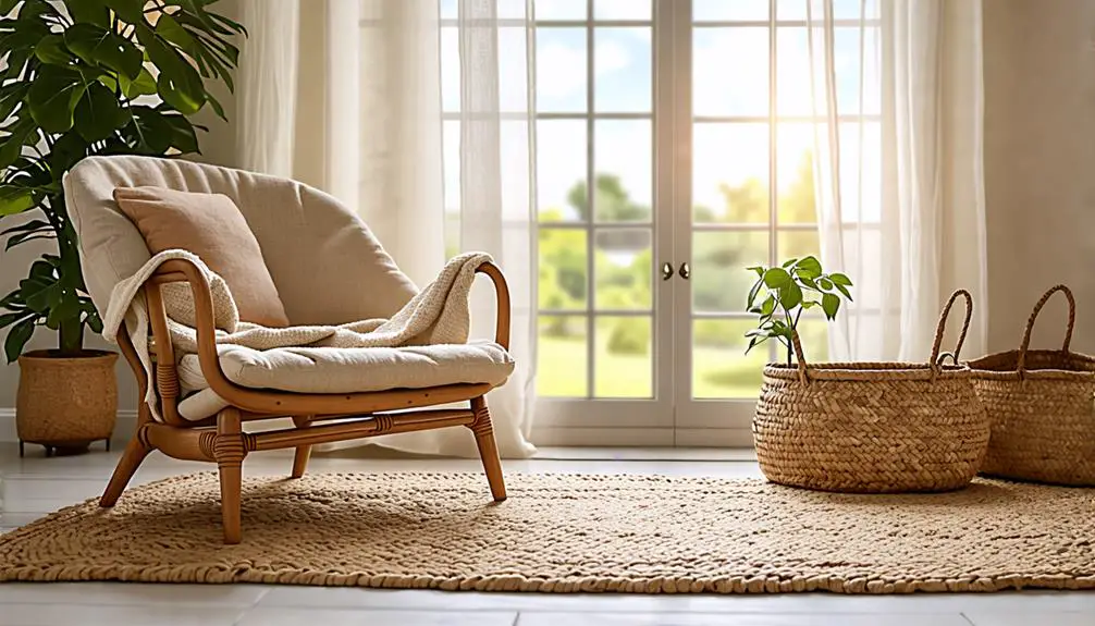 natural fibers adding warmth