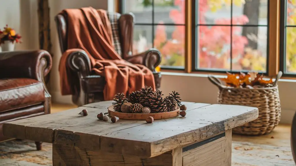 natural textures and accents