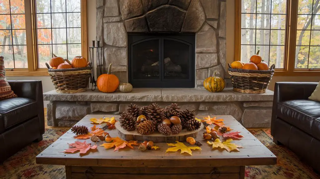 nature inspired autumn home decor