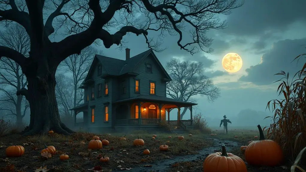 nature inspired halloween decorations