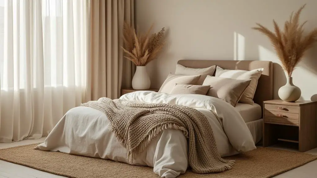 neutral room texture techniques