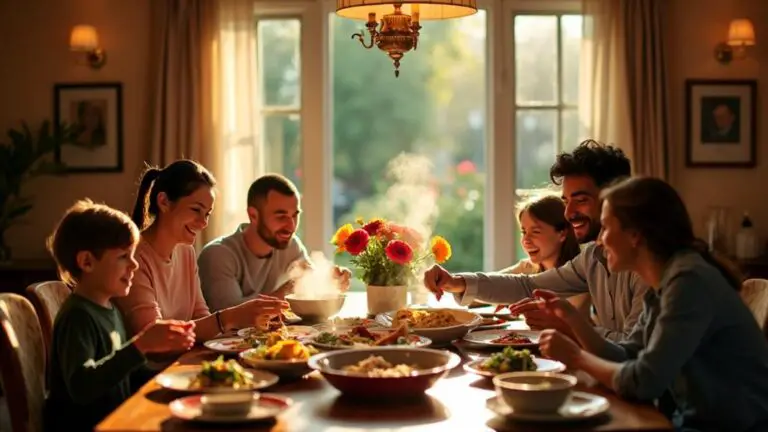 nurturing family mealtime atmosphere