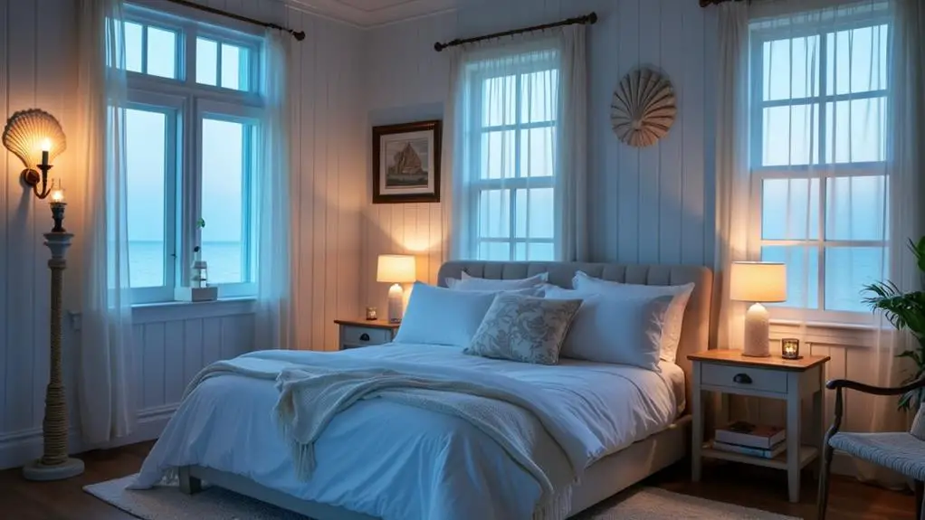 ocean inspired ambient lighting