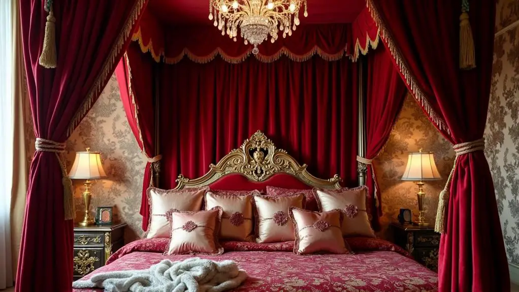 opulent fabrics and textiles