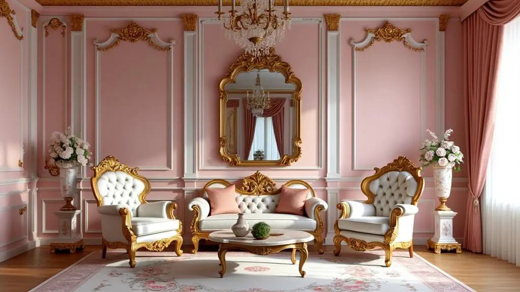 ornate rococo furnishings available