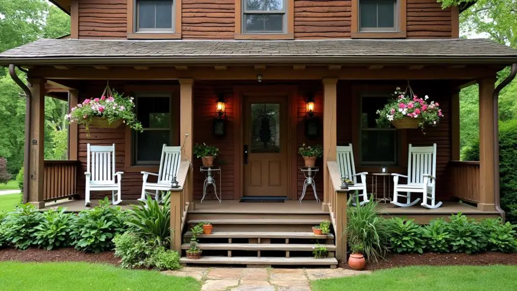 outdoor spaces and entrances