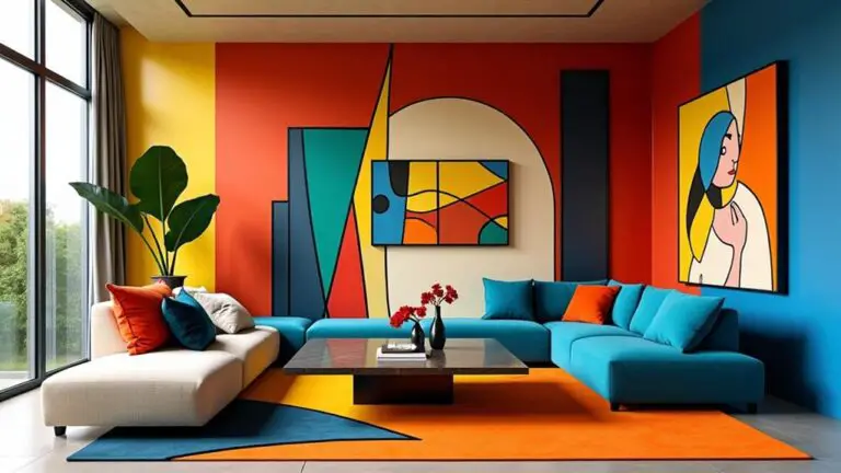 picasso inspired artistic room transformations