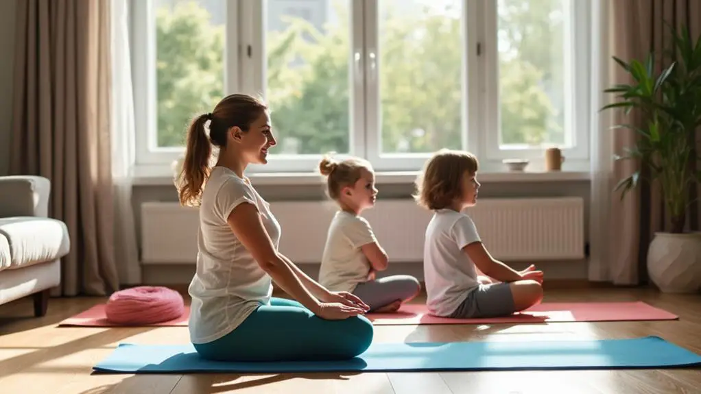 posture exercises for families