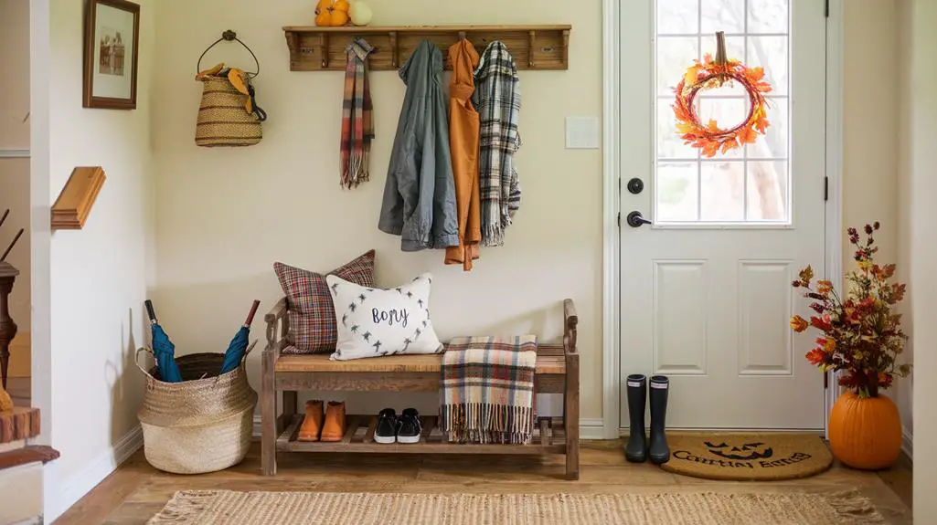 practical autumn entryway features