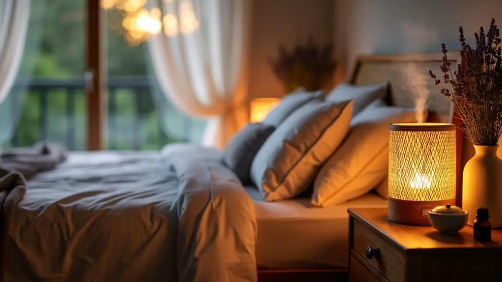 relaxing ambiance and scents