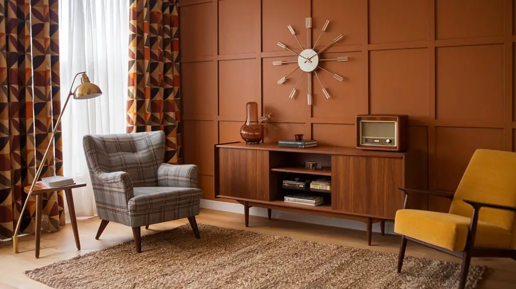 retro textile designs collection