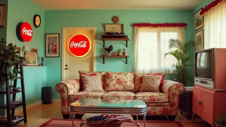 retro usa room makeovers