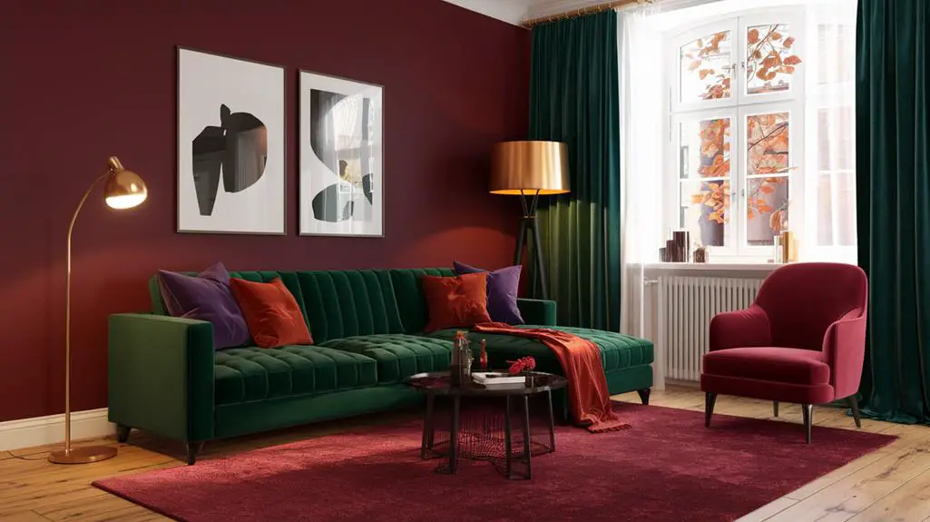 rich jewel tones decor