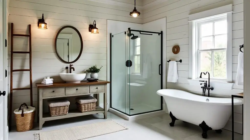 rustic contemporary style fusion