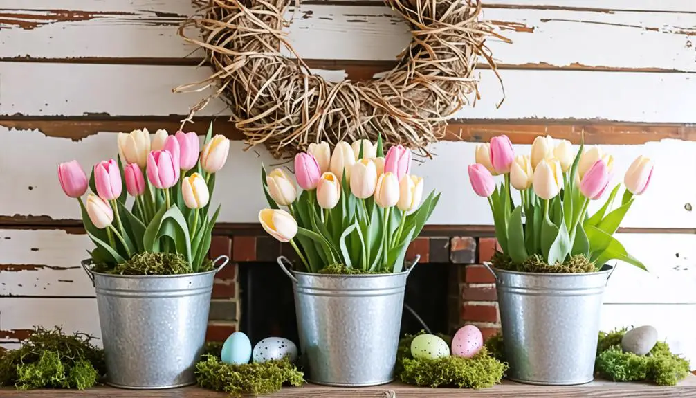 rustic easter farmhouse decor