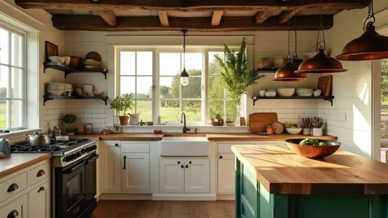 rustic farmhouse kitchen design