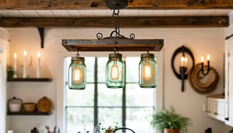 rustic farmhouse lighting options