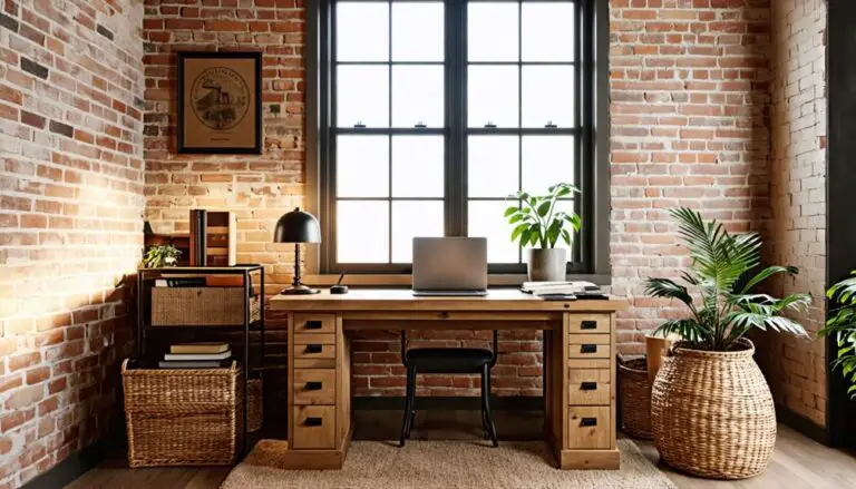 rustic farmhouse office inspiration