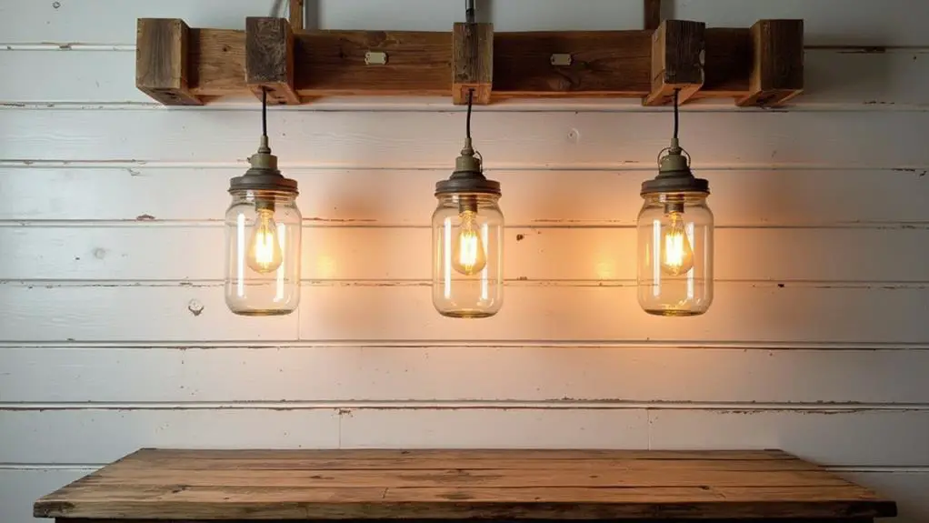rustic farmhouse pendant lights